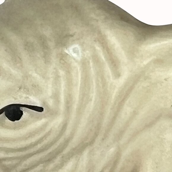 Vintage Ceramic Miniature Elephant with Tusks Figurine Handmade In Mexico - Picture 6 of 6